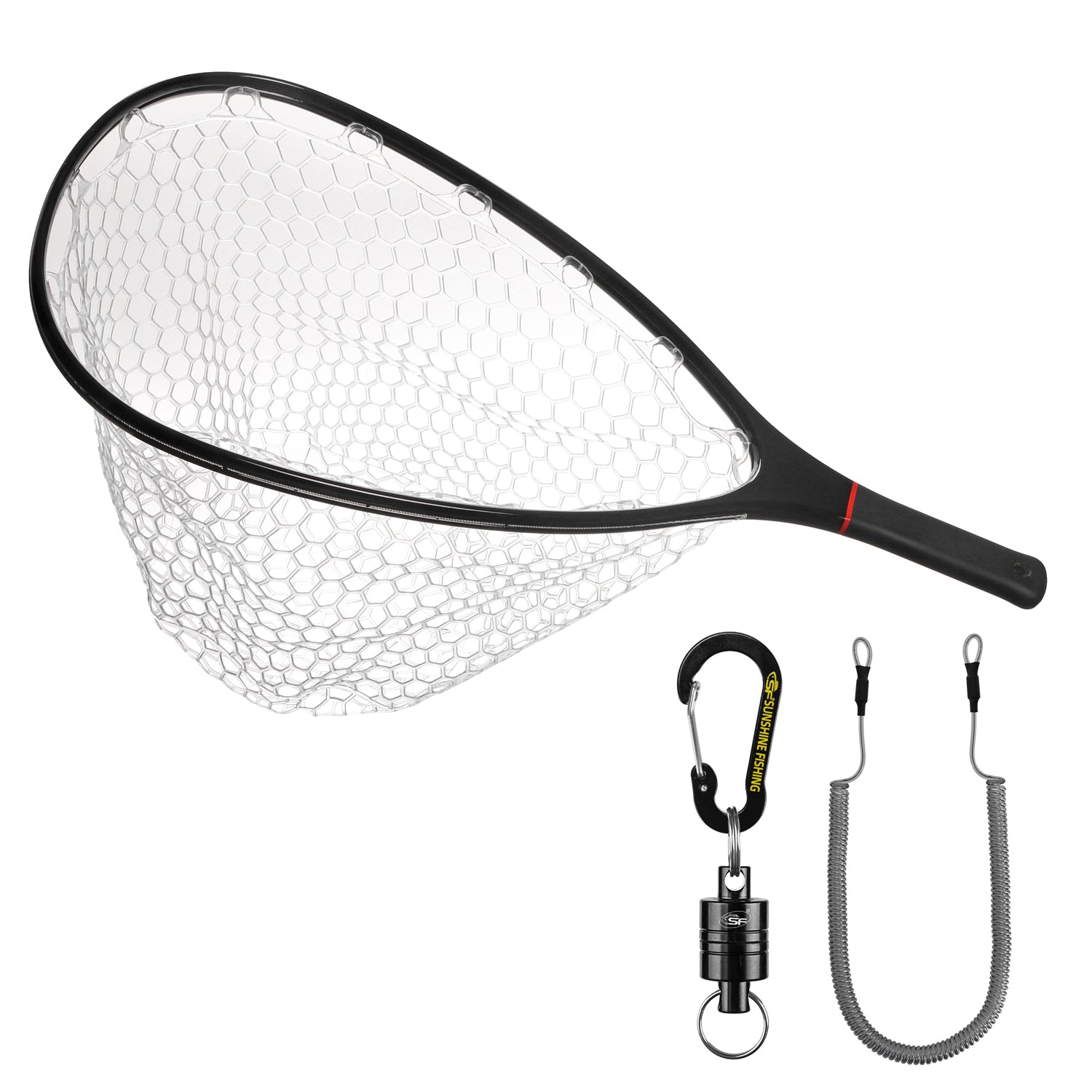 JHFLYCO Carbon Fiber Landing Net With Bungee Cord And, 51% OFF