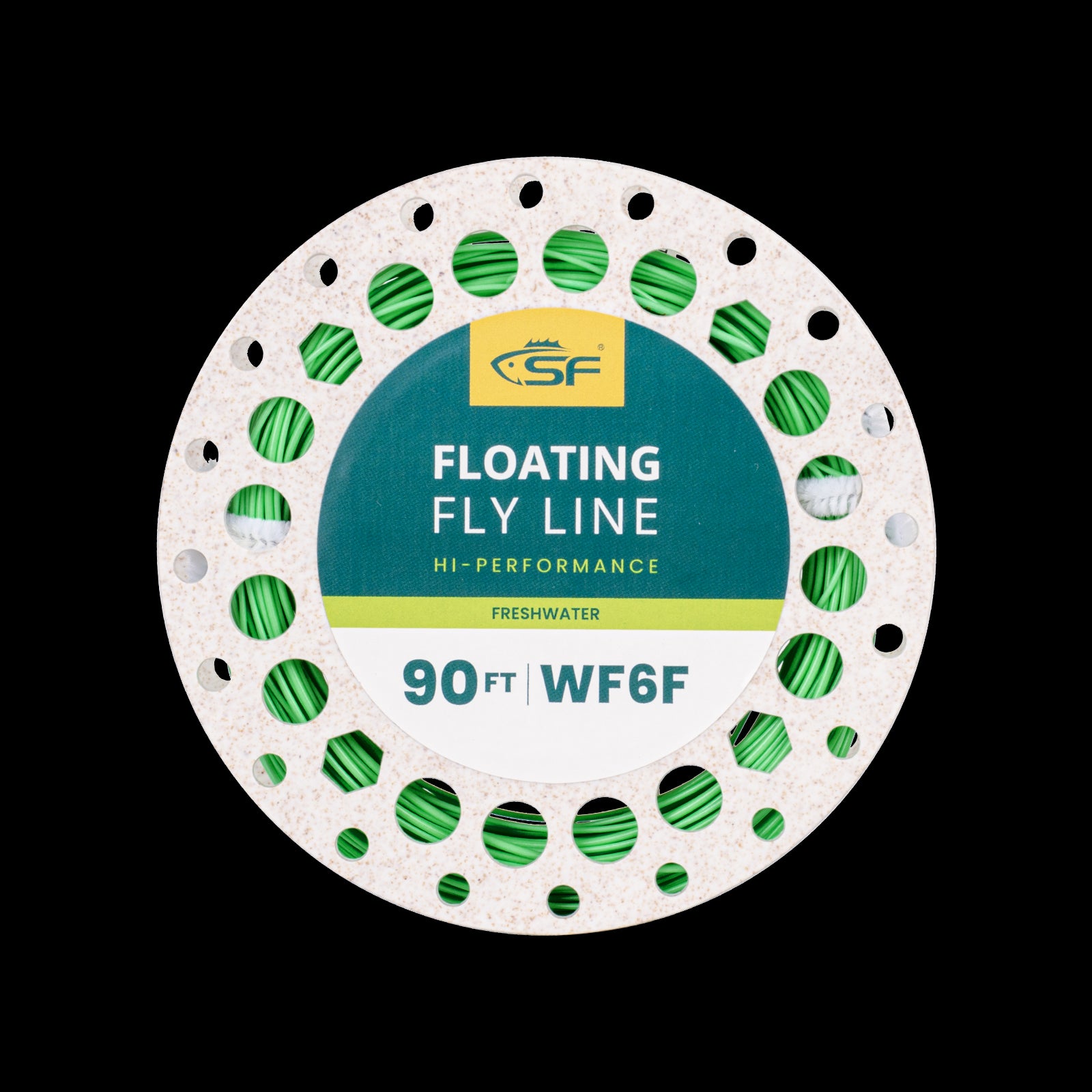 SF 90FT Fly Fishing Line Weight Forward Floating Fly Line with Two Welded  Loops WF3 4 5 6 7 8 9F