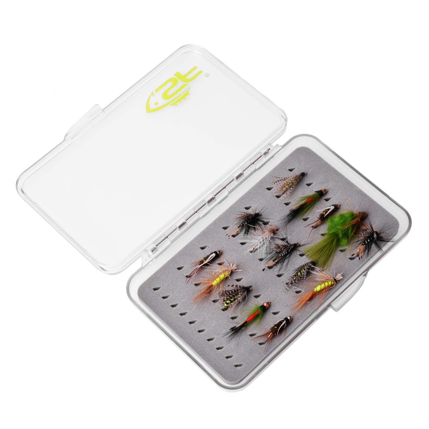 Ubersweet® Fly Fishing Box, Waterproof Large Capacity Slim Fly