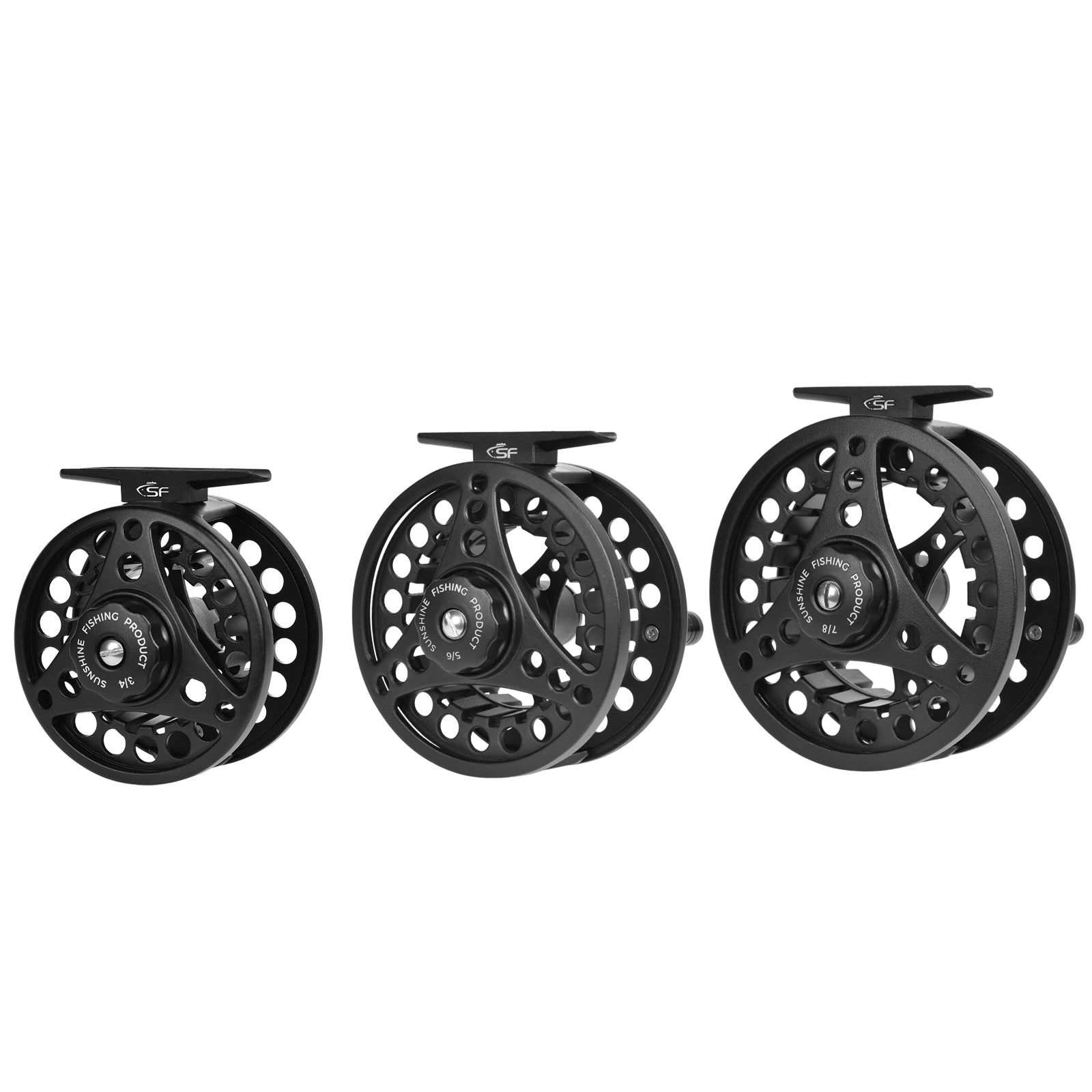 Aluminum Alloy Fly Fishing Reel Large Arbor with Die Cast Pre